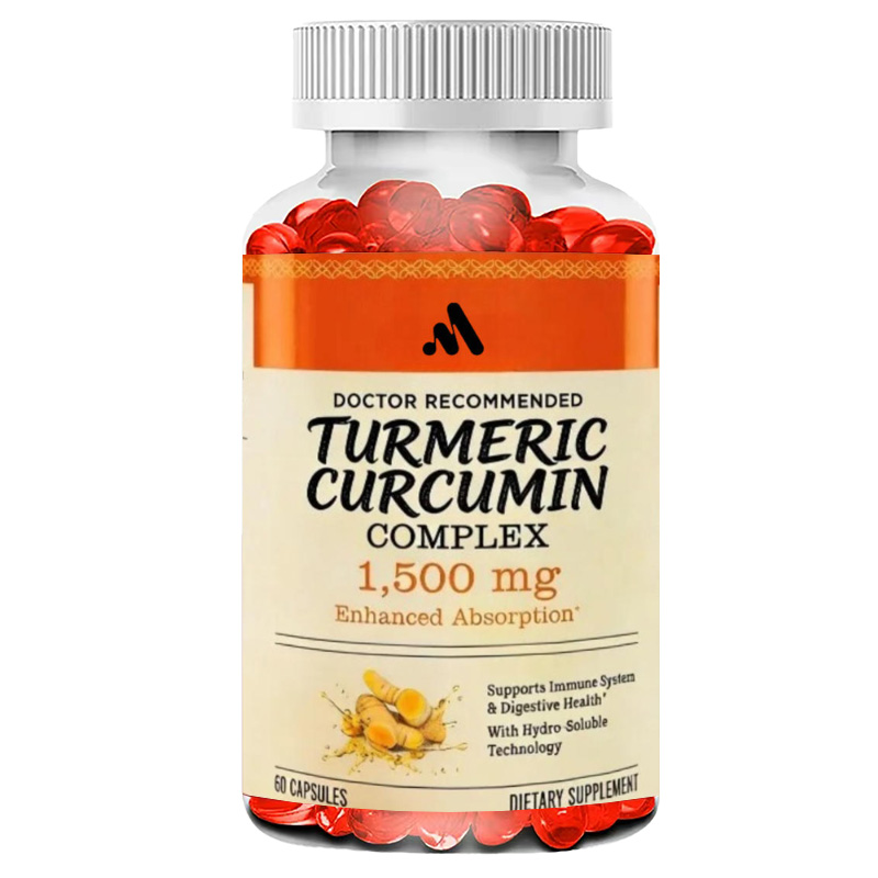 Turmeric Curcumin Capsule - Kunyit dan Kurkumin 1500mg untuk Dukungan